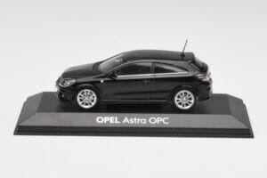 Opel Astra H OPC Noir Minichamps 1:43 90399890 Métal Moulé