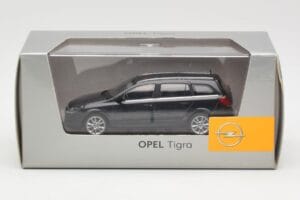 Opel Astra H Break Gris Foncé Minichamps 1:43 ASTRA002 Métal Moulé — image 4 sur 4