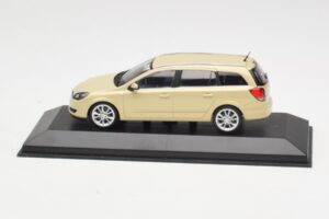 Opel Astra H Break Jaune Minichamps 1:43 1799098 Métal Moulé