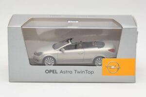 Opel Astra H Twin Top Argent Minichamps 1:43 403045633 Métal Moulé — image 4 sur 4