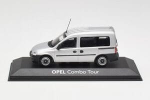 Opel Combo C Argent Minichamps 1:43 COMBO001 Métal Moulé
