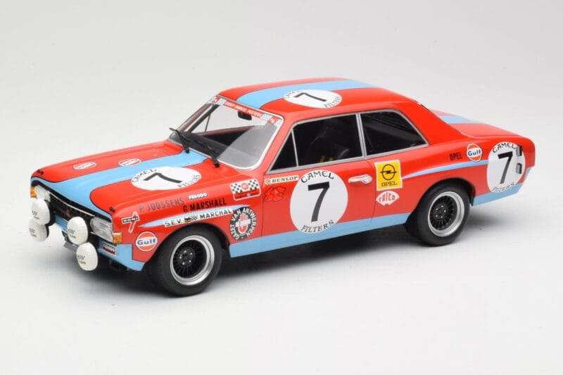 Opel Commodore A #7 N. Joossens / J. Marshall Steinmetz 24 Hours of Spa 1972 Minichamps 1:18 155724607 Métal Moulé