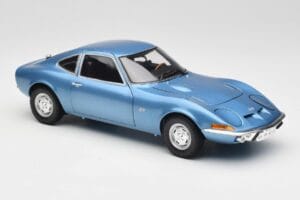 Opel GT Bleu Minichamps 1:18 180049020 Métal Moulé — image 6 sur 8