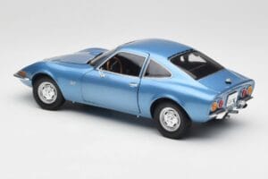Opel GT Bleu Minichamps 1:18 180049020 Métal Moulé — image 7 sur 8