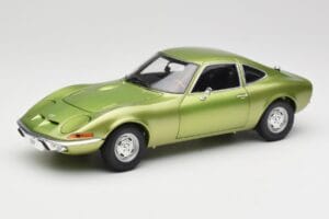 Opel GT Green Metallic Minichamps 1:18 180049029 Métal Moulé