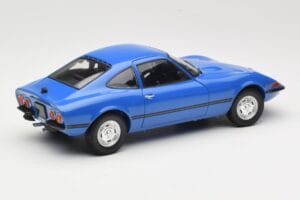 Opel GT/J Bleu Minichamps 1:18 180049023 Métal Moulé — image 3 sur 8