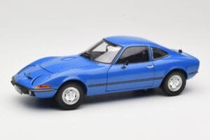 Opel GT/J Bleu Minichamps 1:18 180049023 Métal Moulé