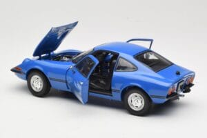 Opel GT/J Bleu Minichamps 1:18 180049023 Métal Moulé — image 5 sur 8