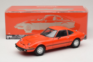Opel GT/J Rouge Minichamps 1:18 180049028 Métal Moulé — image 8 sur 8