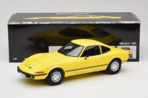 Opel GT/J Jaune Minichamps 1:18 180049021 Métal Moulé — image 8 sur 8