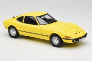 Opel GT/J Jaune Minichamps 1:18 180049021 Métal Moulé — image 6 sur 8