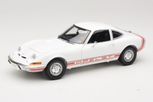 Opel GT Blanc Minichamps 1:18 180049027 Métal Moulé