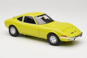 Opel GT Jaune Minichamps 1:18 180049032 Métal Moulé — image 5 sur 8
