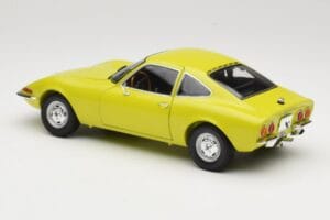 Opel GT Jaune Minichamps 1:18 180049032 Métal Moulé — image 7 sur 8