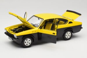 Opel Kadett C GT/E Jaune & Noir Minichamps 1:18 180045521 Métal Moulé — image 2 sur 8