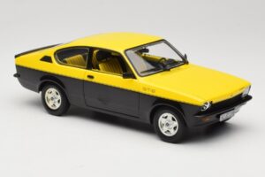 Opel Kadett C GT/E Jaune & Noir Minichamps 1:18 180045521 Métal Moulé — image 6 sur 8