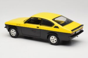 Opel Kadett C GT/E Jaune & Noir Minichamps 1:18 180045521 Métal Moulé — image 7 sur 8