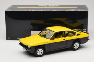 Opel Kadett C GT/E Jaune & Noir Minichamps 1:18 180045521 Métal Moulé — image 8 sur 8