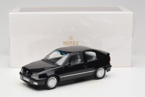 Opel Kadett E GSi Noir Métallisé Helmut Schmidt Norev 1:18 183617 Métal Moulé — image 6 sur 6