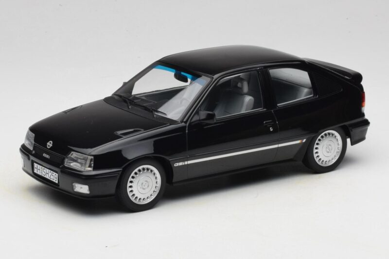 Opel Kadett E GSi Noir Métallisé Helmut Schmidt Norev 1:18 183617 Métal Moulé