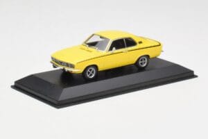 Opel Manta A SR Jaune Minichamps 1:43 400045502 Métal Moulé — image 2 sur 4