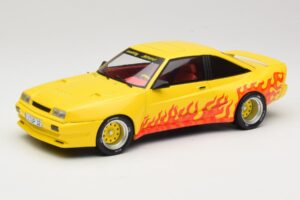 Opel Manta B Mattig Jaune avec Flamme MCG 1:18 MCG18115 Métal Moulé