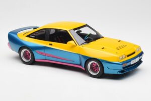 Opel Manta Jaune Bleu BoS Models 1:18 BOS279 Métal Moulé — image 4 sur 6