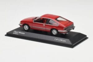 Opel Monza A Rouge Minichamps 1:43 400045121 Métal Moulé — image 3 sur 4