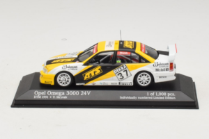 Opel Omega 3000 24V #37 K-H. Strycek DTM 1991 Minichamps 1:43 400914437 Métal Moulé