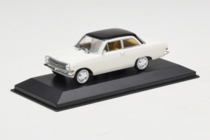 Opel Rekord A Blanc Toit Noir Minichamps 1:43 430041002 Métal Moulé — image 2 sur 4