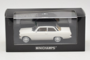 Opel Rekord A Blanc Toit Noir Minichamps 1:43 430041002 Métal Moulé — image 4 sur 4