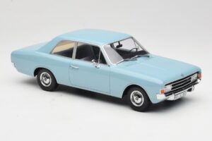 Opel Rekord C Bleu Clair Minichamps 1:18 107047002 Métal Moulé — image 4 sur 6