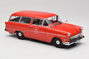 Opel Rekord P1 Caravan Feuerwehr Neuenkirchen Minichamps 1:18 180043291 Métal Moulé — image 6 sur 8