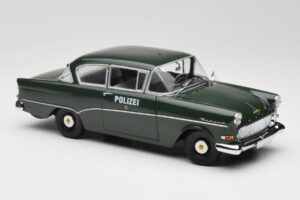 Opel Rekord P1 Polizei Minichamps 1:18 180043290 Métal Moulé — image 6 sur 8