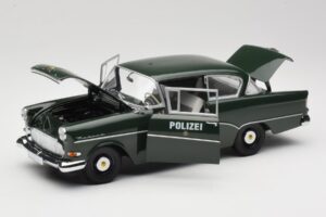 Opel Rekord P1 Polizei Minichamps 1:18 180043290 Métal Moulé — image 2 sur 8