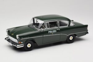 Opel Rekord P1 Polizei Minichamps 1:18 180043290 Métal Moulé