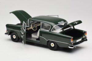Opel Rekord P1 Polizei Minichamps 1:18 180043290 Métal Moulé — image 5 sur 8