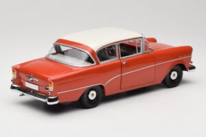 Opel Rekord P1 Rouge Minichamps 1:18 180043201 Métal Moulé — image 3 sur 8