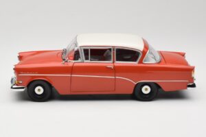 Opel Rekord P1 Rouge Minichamps 1:18 180043201 Métal Moulé — image 4 sur 8