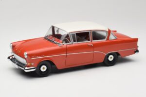 Opel Rekord P1 Rouge Minichamps 1:18 180043201 Métal Moulé