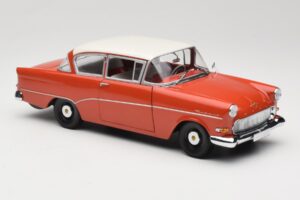 Opel Rekord P1 Rouge Minichamps 1:18 180043201 Métal Moulé — image 6 sur 8