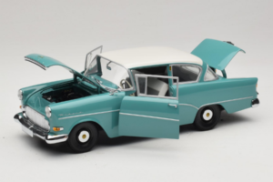 Opel Rekord P1 Bleu Turquoise Minichamps 1:18 180043200 Métal Moulé — image 2 sur 8