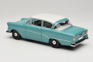 Opel Rekord P1 Bleu Turquoise Minichamps 1:18 180043200 Métal Moulé — image 7 sur 8
