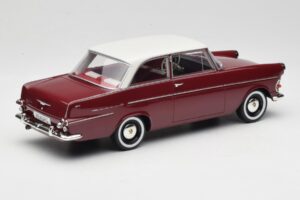 Opel Rekord P2 Rouge Foncé & Blanc BoS Models 1:18 BOS415 Résine — image 2 sur 6