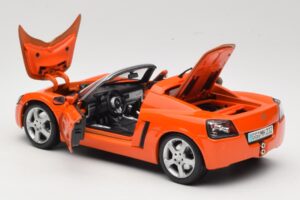 Opel Speedster Orange Maisto 1:18 31615 Métal Moulé — image 5 sur 8
