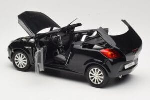 Opel Tigra TwinTop B Noir Norev 1:18 183600 Métal Moulé — image 5 sur 8