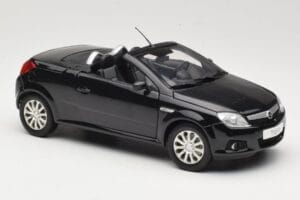 Opel Tigra TwinTop B Noir Norev 1:18 183600 Métal Moulé — image 6 sur 8