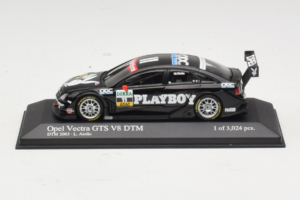 Opel Vectra GTS V8 #11 Playboy L. Aiello DTM 2005 Minichamps 1:43 436054611 Métal Moulé