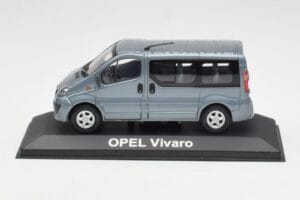 Opel Vivaro A Gris Bleu Minichamps 1:43 VIVARO001 Métal Moulé