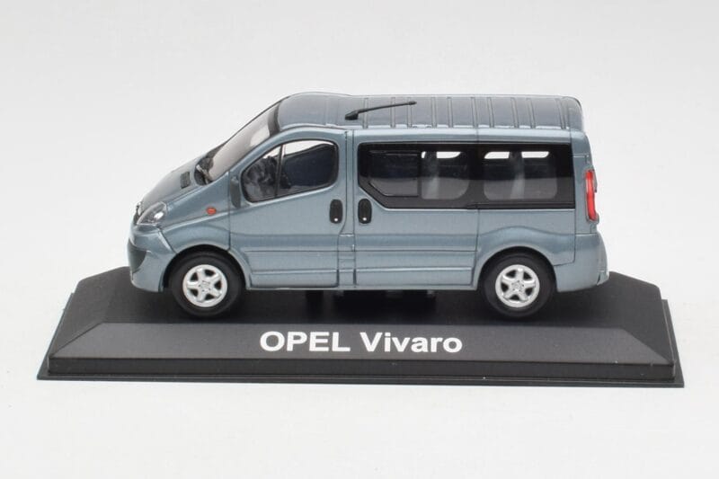 Opel Vivaro A Gris Bleu Minichamps 1:43 VIVARO001 Métal Moulé